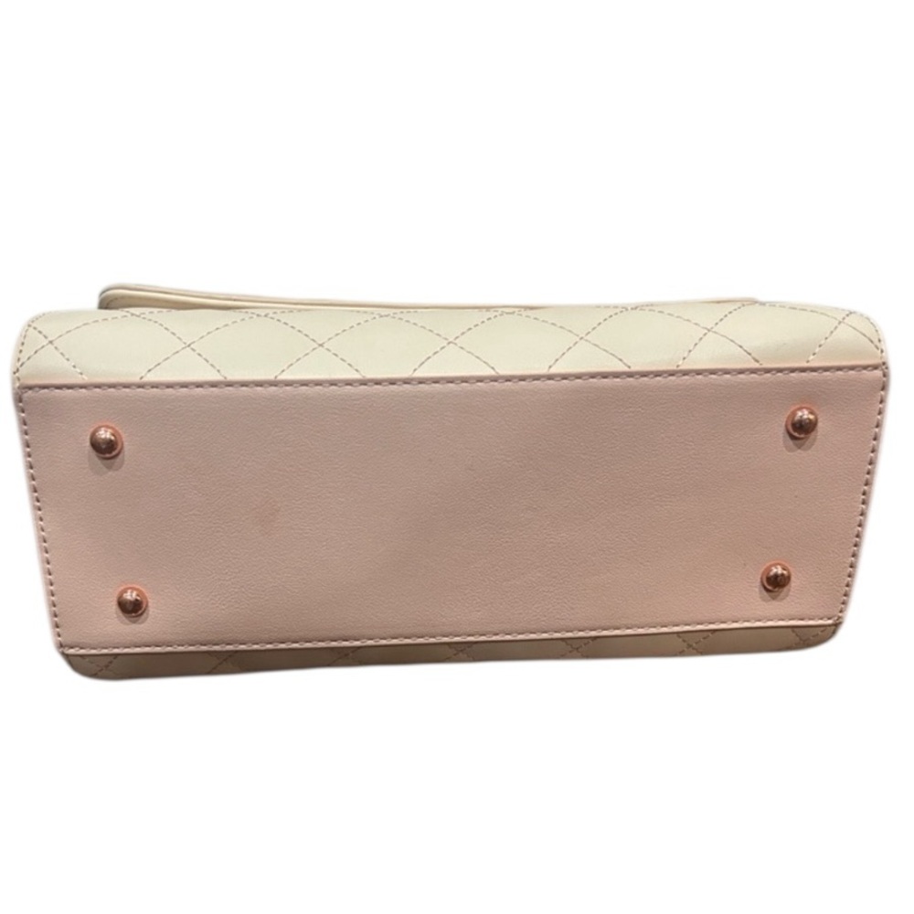 Loungefly Disney Ariel Cream Quilted Shoulder Bag with Rose Gold Accents - Picture 7 of 9